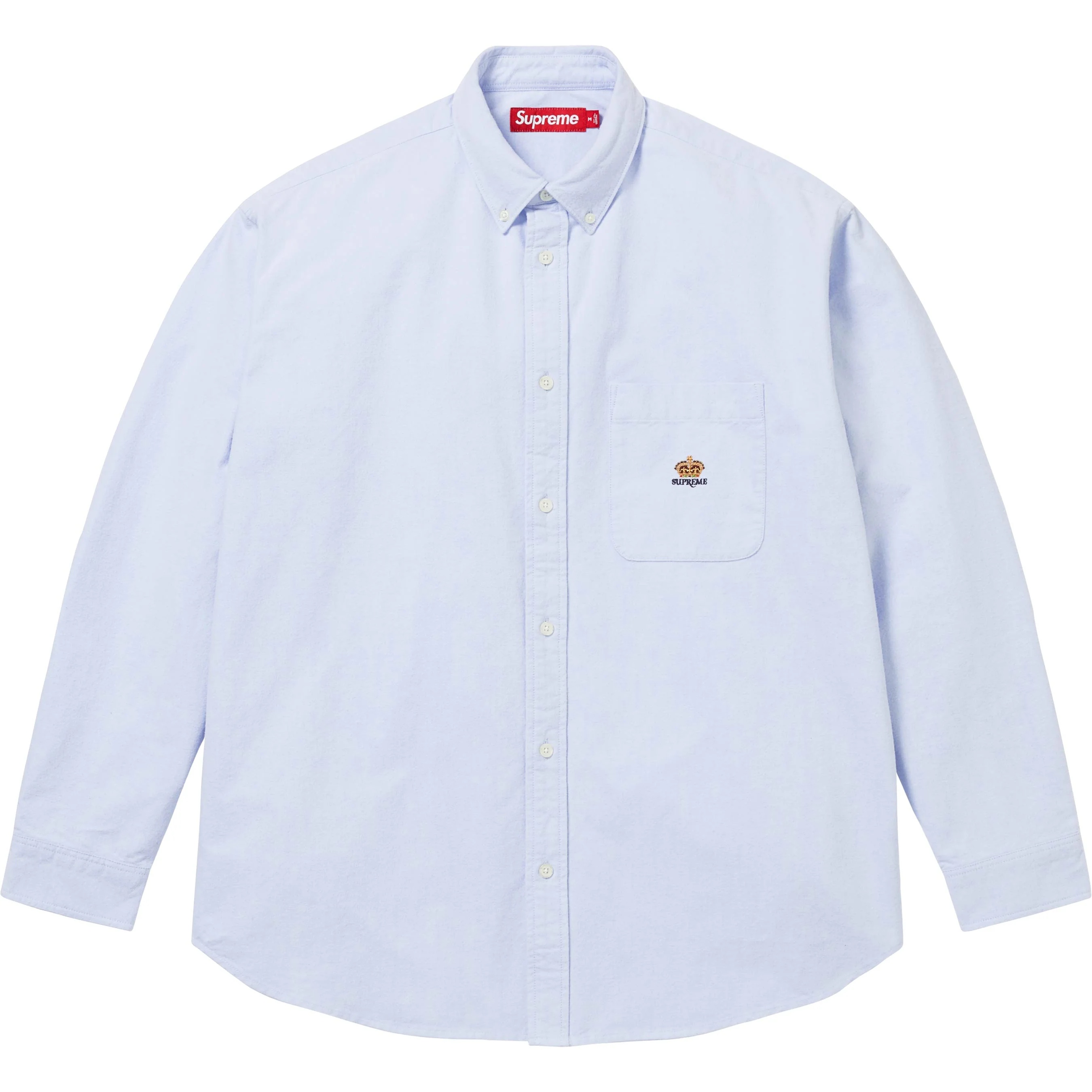 Loose Fit Flannel Oxford Shirt view 8